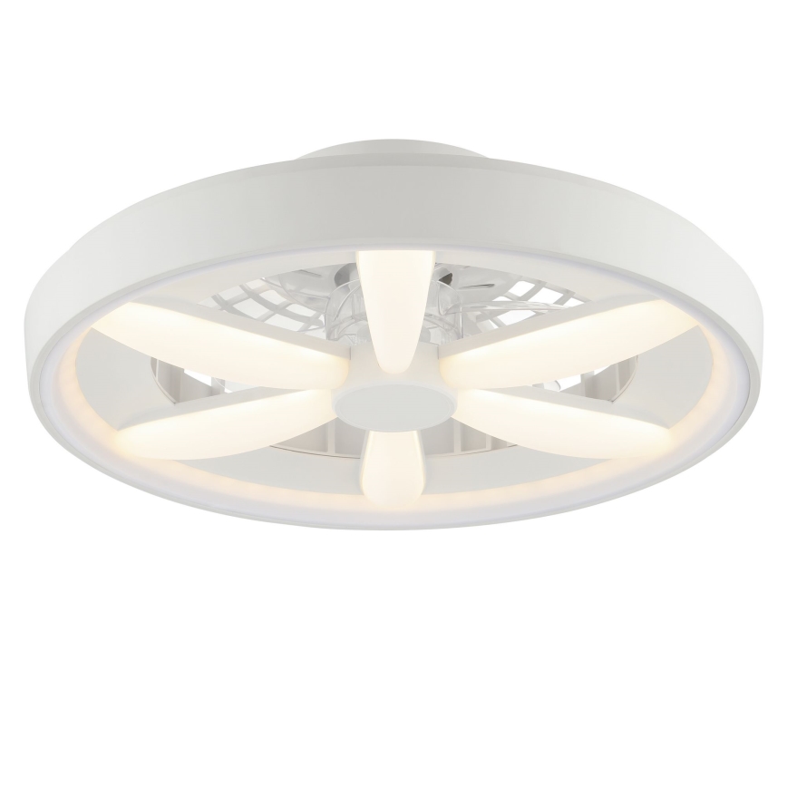 Brilliant - LED RGBW Ventilatore a soffitto dimmerabile con luce GAIANO LED/48W/230V 2700-6500K bianco + telecomando