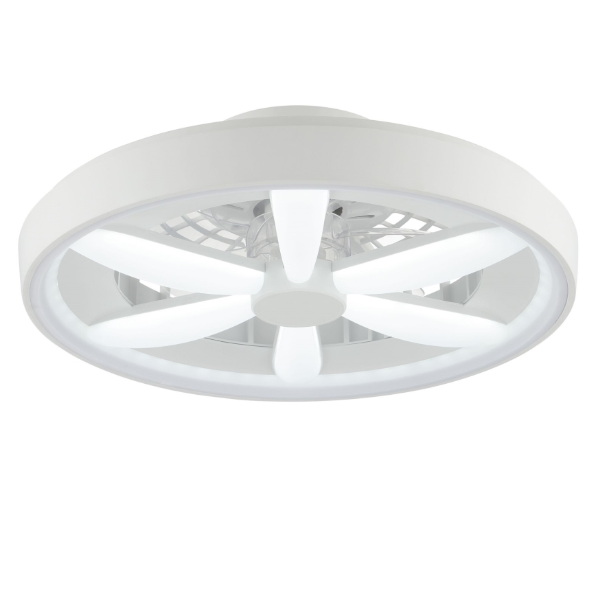 Brilliant - LED RGBW Ventilatore a soffitto dimmerabile con luce GAIANO LED/48W/230V 2700-6500K bianco + telecomando