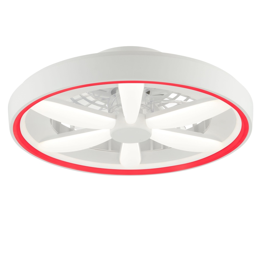 Brilliant - LED RGBW Ventilatore a soffitto dimmerabile con luce GAIANO LED/48W/230V 2700-6500K bianco + telecomando