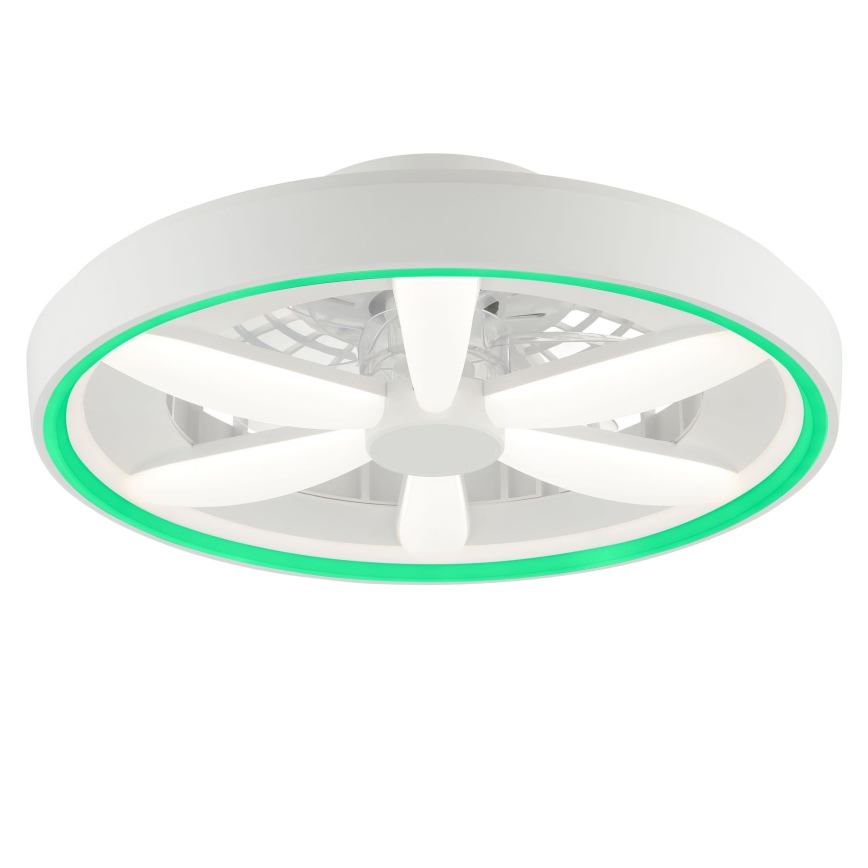 Brilliant - LED RGBW Ventilatore a soffitto dimmerabile con luce GAIANO LED/48W/230V 2700-6500K bianco + telecomando