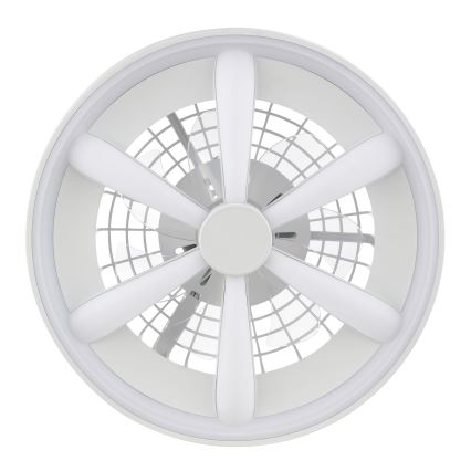 Brilliant - LED RGBW Ventilatore a soffitto dimmerabile con luce GAIANO LED/48W/230V 2700-6500K bianco + telecomando