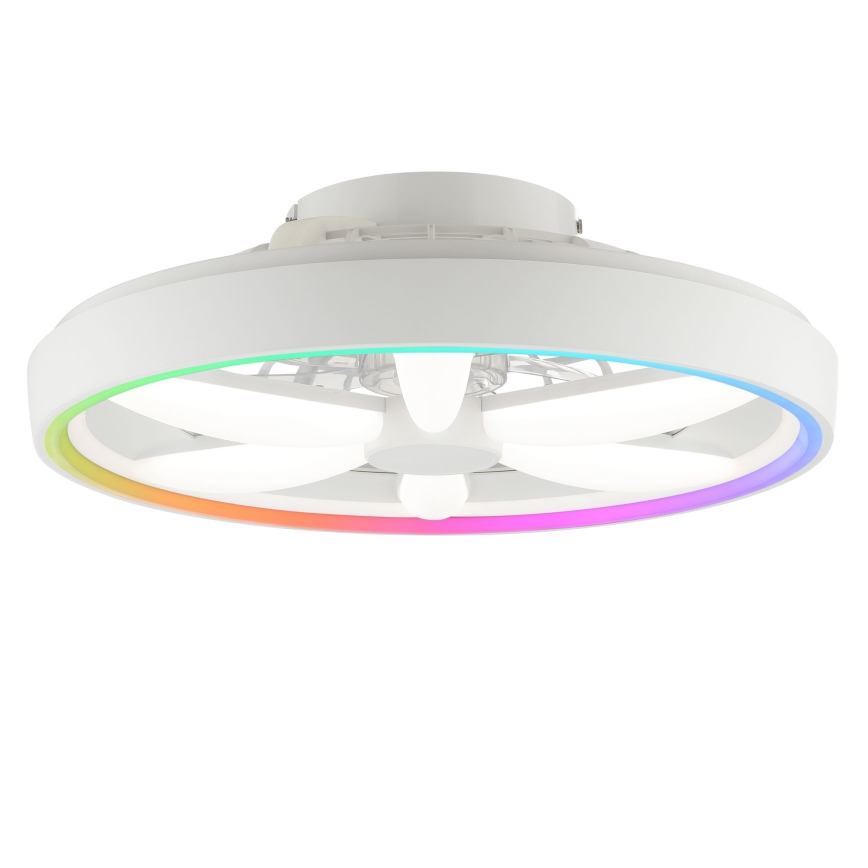 Brilliant - LED RGBW Ventilatore a soffitto dimmerabile con luce GAIANO LED/48W/230V 2700-6500K bianco + telecomando