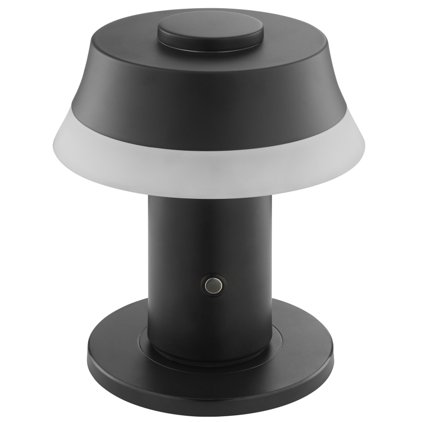 Brilliant - Lampada da tavolo LED dimmerabile ricaricabile a sfioramento KINICH LED/2,5W/5V 2700K 2600 mAh nera