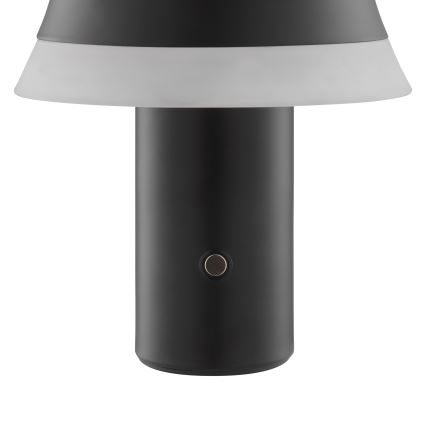 Brilliant - Lampada da tavolo LED dimmerabile ricaricabile a sfioramento KINICH LED/2,5W/5V 2700K 2600 mAh nera