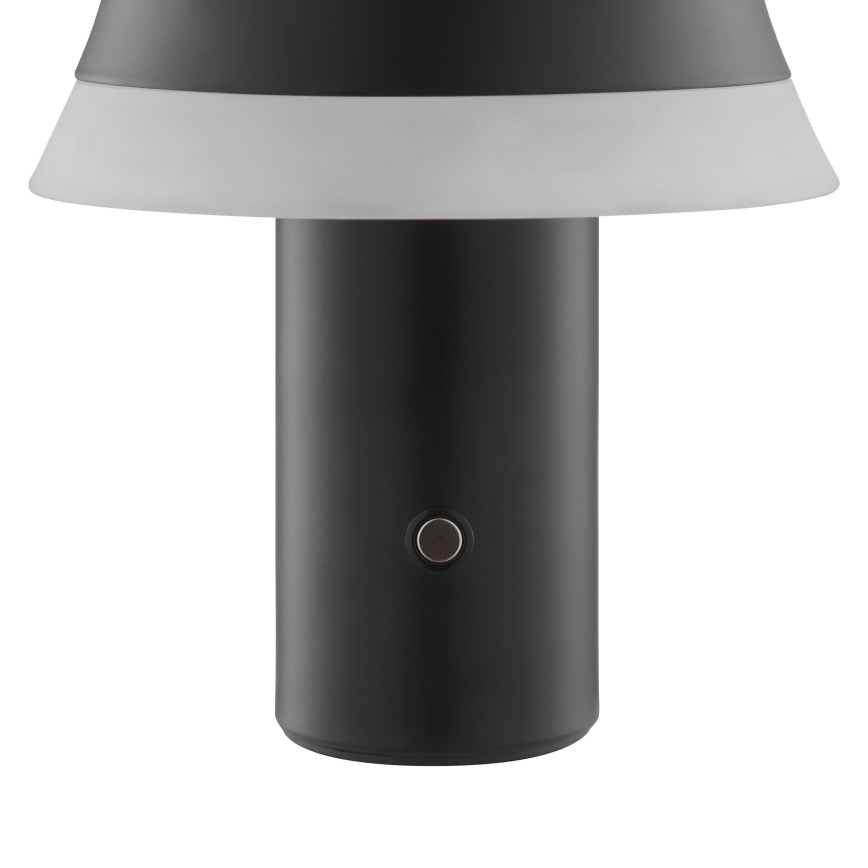 Brilliant - Lampada da tavolo LED dimmerabile ricaricabile a sfioramento KINICH LED/2,5W/5V 2700K 2600 mAh nera