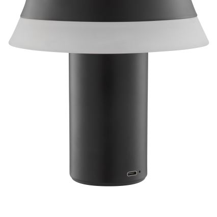 Brilliant - Lampada da tavolo LED dimmerabile ricaricabile a sfioramento KINICH LED/2,5W/5V 2700K 2600 mAh nera