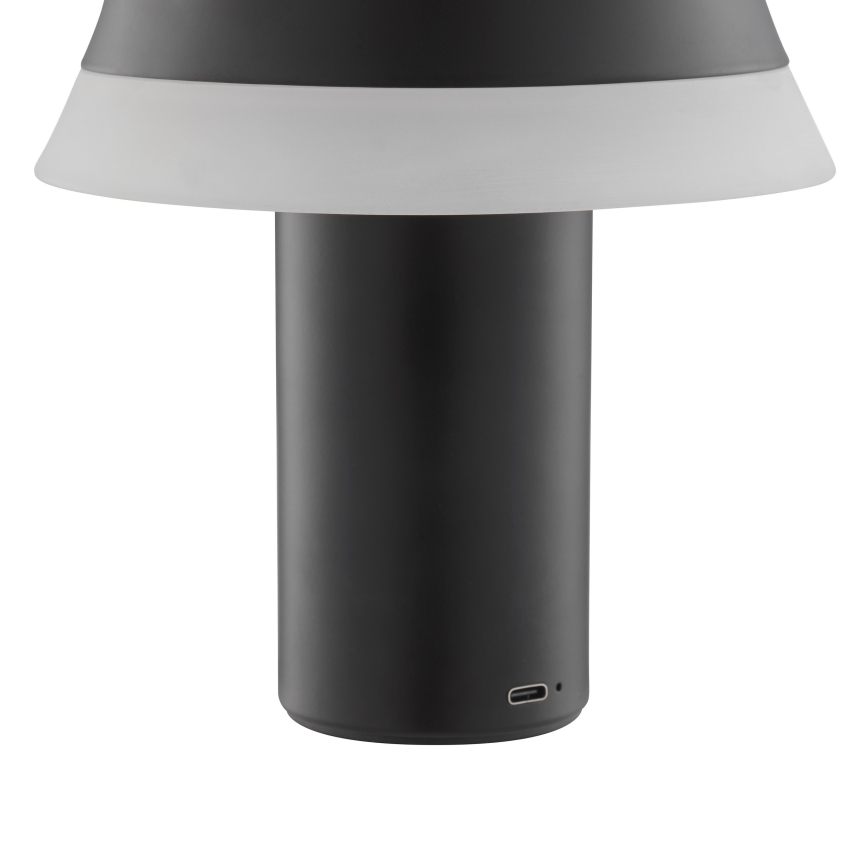 Brilliant - Lampada da tavolo LED dimmerabile ricaricabile a sfioramento KINICH LED/2,5W/5V 2700K 2600 mAh nera