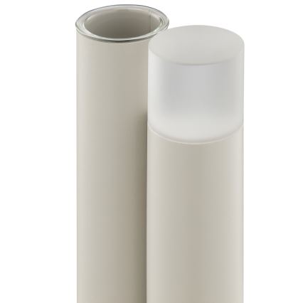 Brilliant - Lampada da tavolo ricaricabile dimmerabile a sfioramento per esterni SAYU LED/2,5W/5V 2700K 2600 mAh IP44 grigio