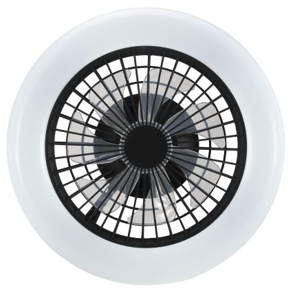 Brilliant - Plafoniera LED dimmerabile con ventilatore MONTERO LED/20W/230V 2700-6500K Ø 42 cm nero + telecomando
