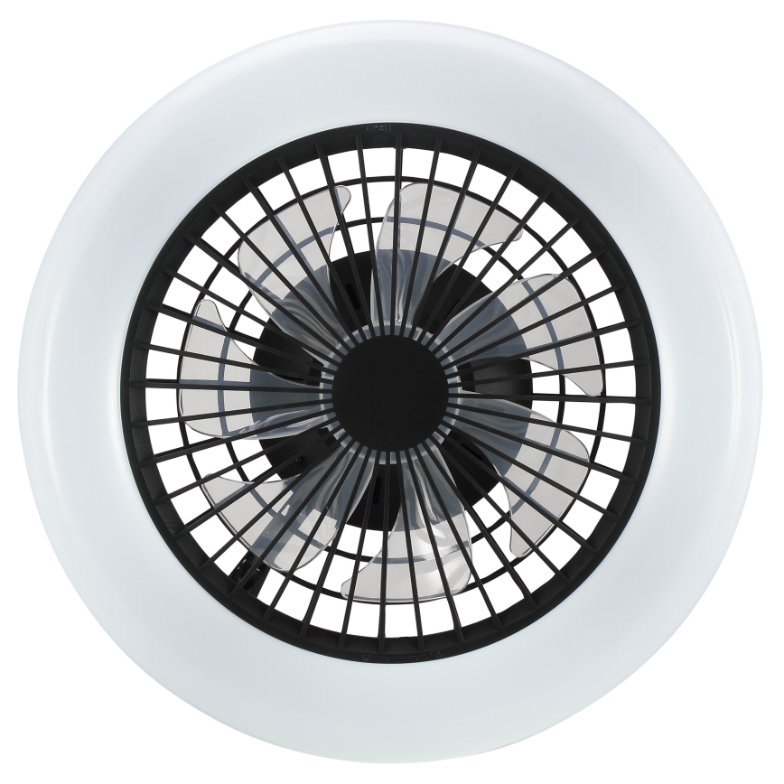 Brilliant - Plafoniera LED dimmerabile con ventilatore MONTERO LED/20W/230V 2700-6500K Ø 42 cm nero + telecomando