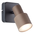 Brilliant - Luce Spot da parete a LED CADIZ 1xGU10/5W/230V bronzo