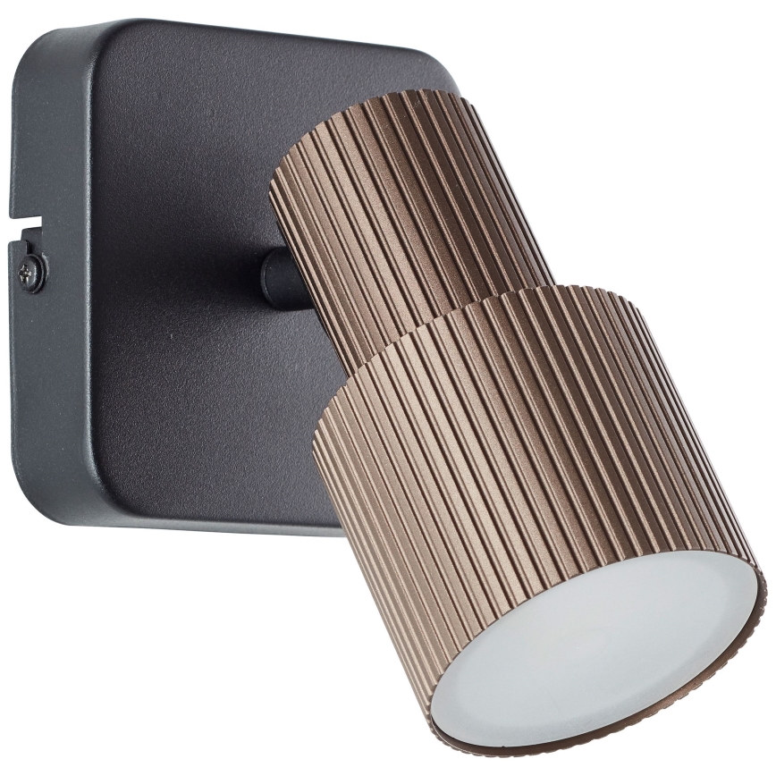 Brilliant - Luce Spot da parete a LED CADIZ 1xGU10/5W/230V bronzo