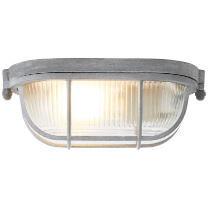 Brilliant - Plafoniera BOBBI 1xE27/40W/230V grigia