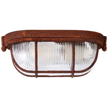Brilliant - Plafoniera BOBBI 1xE27/40W/230V marrone