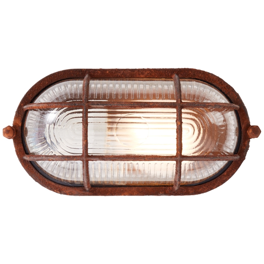 Brilliant - Plafoniera BOBBI 1xE27/40W/230V marrone