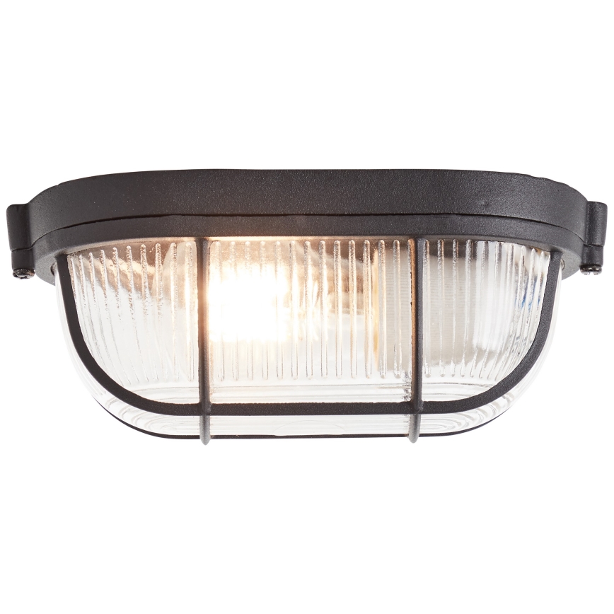 Brilliant - Plafoniera BOBBI 1xE27/40W/230V nera