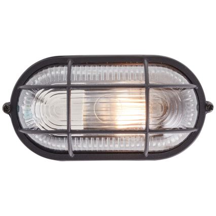 Brilliant - Plafoniera BOBBI 1xE27/40W/230V nera
