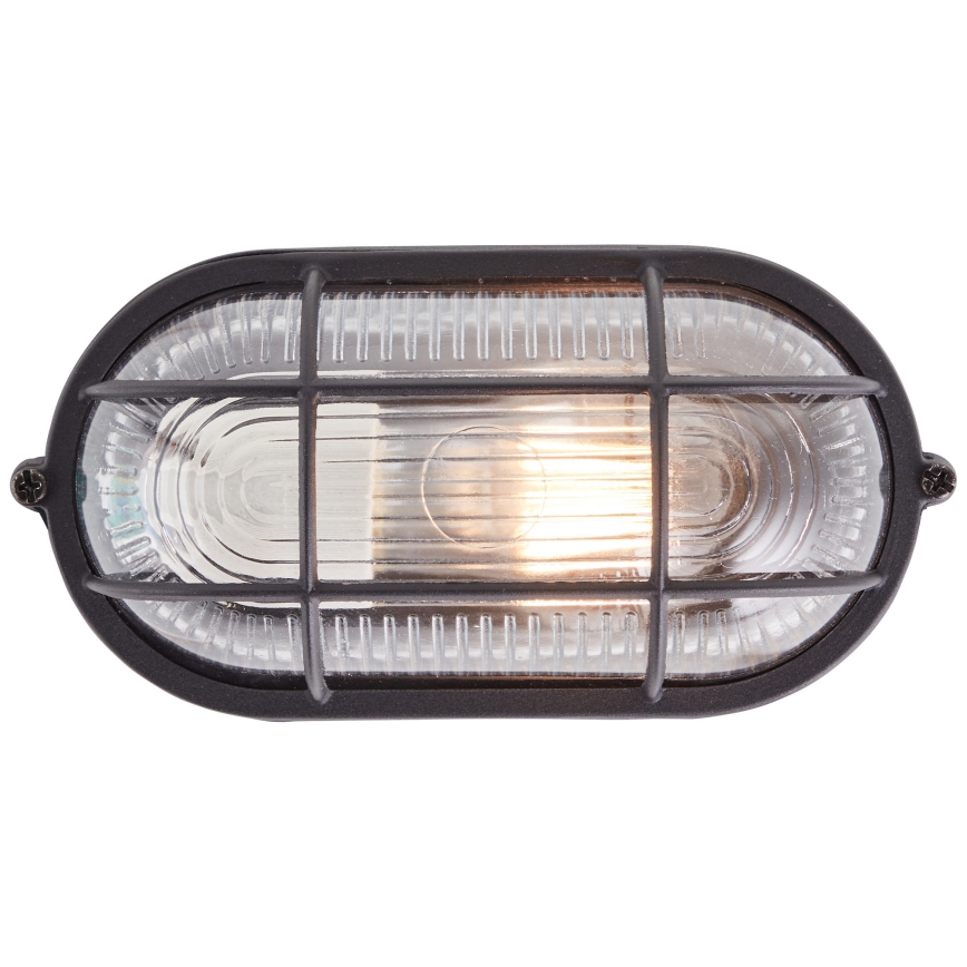 Brilliant - Plafoniera BOBBI 1xE27/40W/230V nera