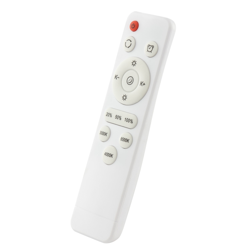 Brilliant - plafoniera LED dimmerabile ALSON LED/17W/230V 3000-6500K pr. 49,5 cm legno di caucciù + telecomando