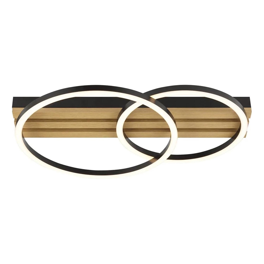 Brilliant - Plafoniera dimmerabile a LED CALMA LED/21W/230V, nero