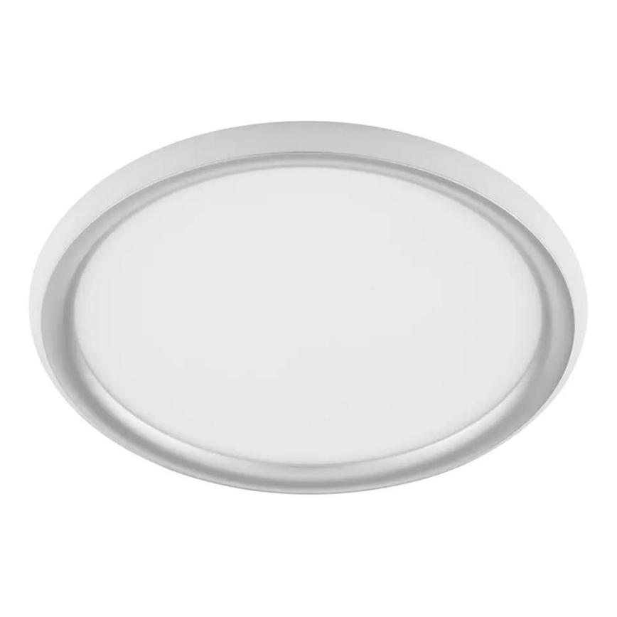 Brilliant - Plafoniera dimmerabile a LED CARLOZ LED/16W/230V Ø 30 cm bianco/ grigio