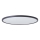 Brilliant - Plafoniera dimmerabile a LED per bagno BRENNAN LED/35W/230V Ø 54 cm IP44 nero