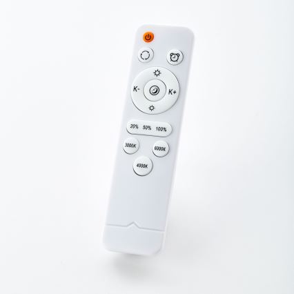 Brilliant - Plafoniera LED dimmerabile SLIMLINE LED/60W/230V 3000-6500K Ø 45 cm in legno di hevea + telecomando