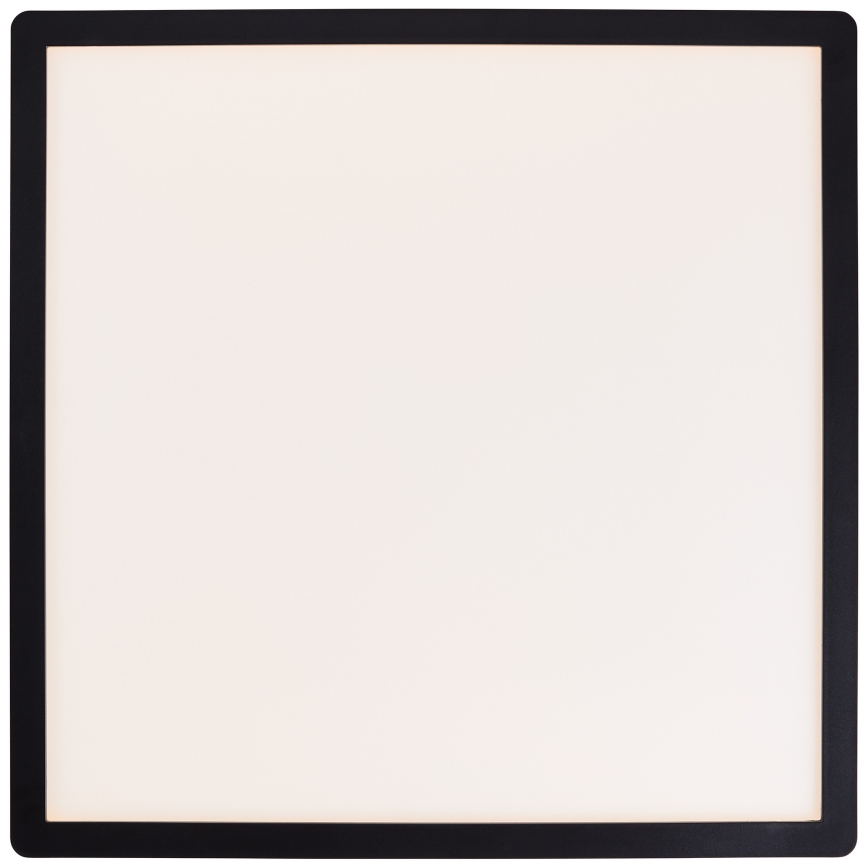 Brilliant - Plafoniera LED dimmerabile SORELL LED/24/230V 3000-6500K 42x42 cm nero + telecomando