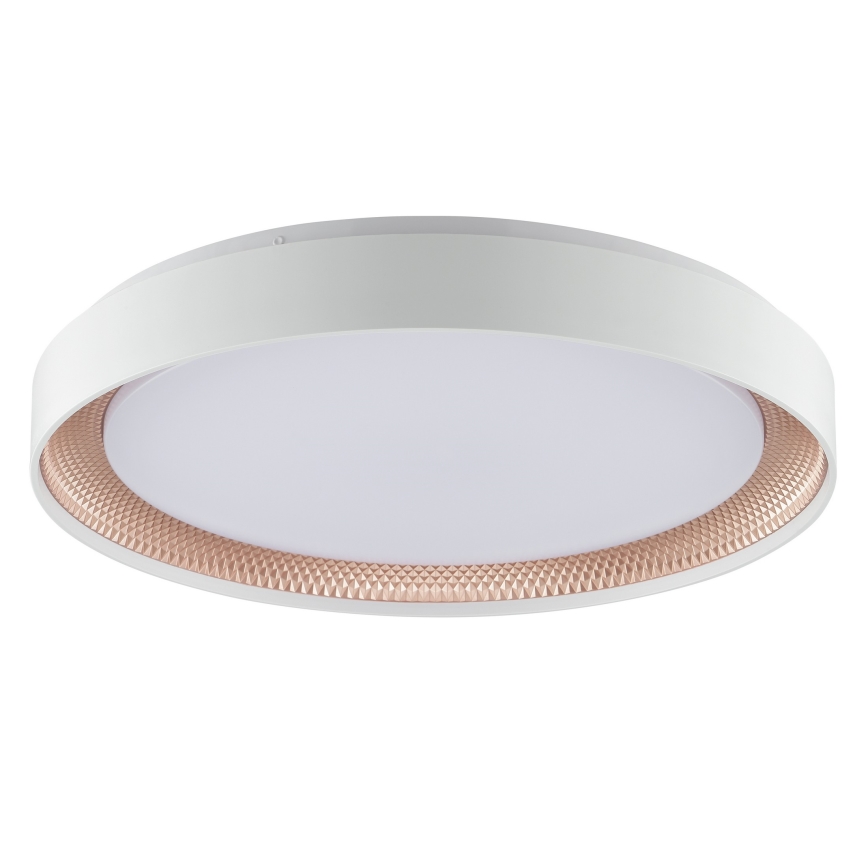 Brilliant - Plafoniera LED dimmerabile WALDO LED/36W/230V 3000-6500K diam. 48,5 cm bianco/oro rosa + telecomando
