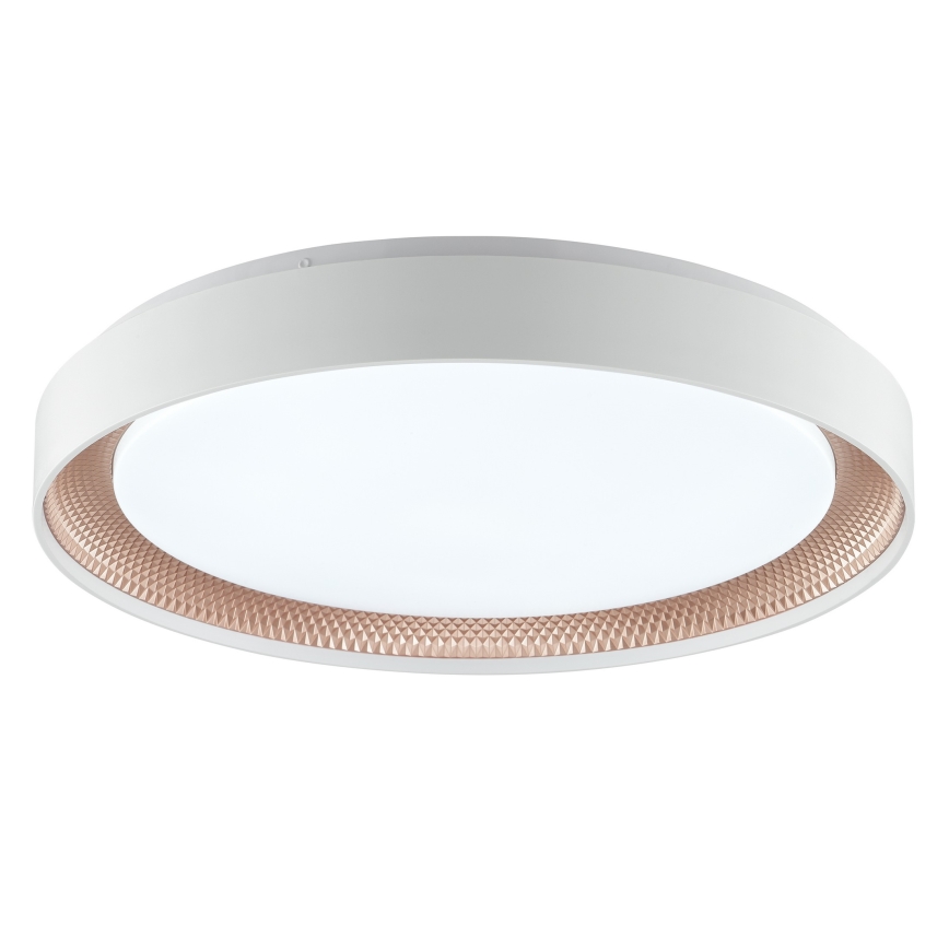 Brilliant - Plafoniera LED dimmerabile WALDO LED/36W/230V 3000-6500K diam. 48,5 cm bianco/oro rosa + telecomando