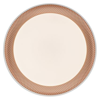 Brilliant - Plafoniera LED dimmerabile WALDO LED/36W/230V 3000-6500K diam. 48,5 cm bianco/oro rosa + telecomando