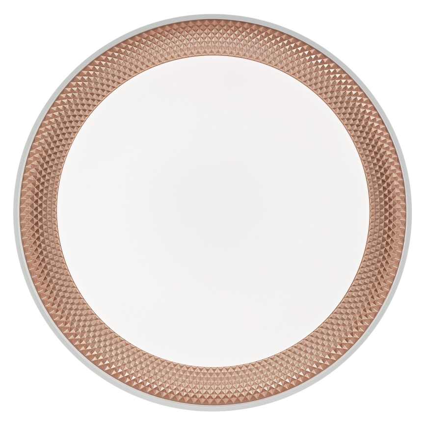 Brilliant - Plafoniera LED dimmerabile WALDO LED/36W/230V 3000-6500K diam. 48,5 cm bianco/oro rosa + telecomando
