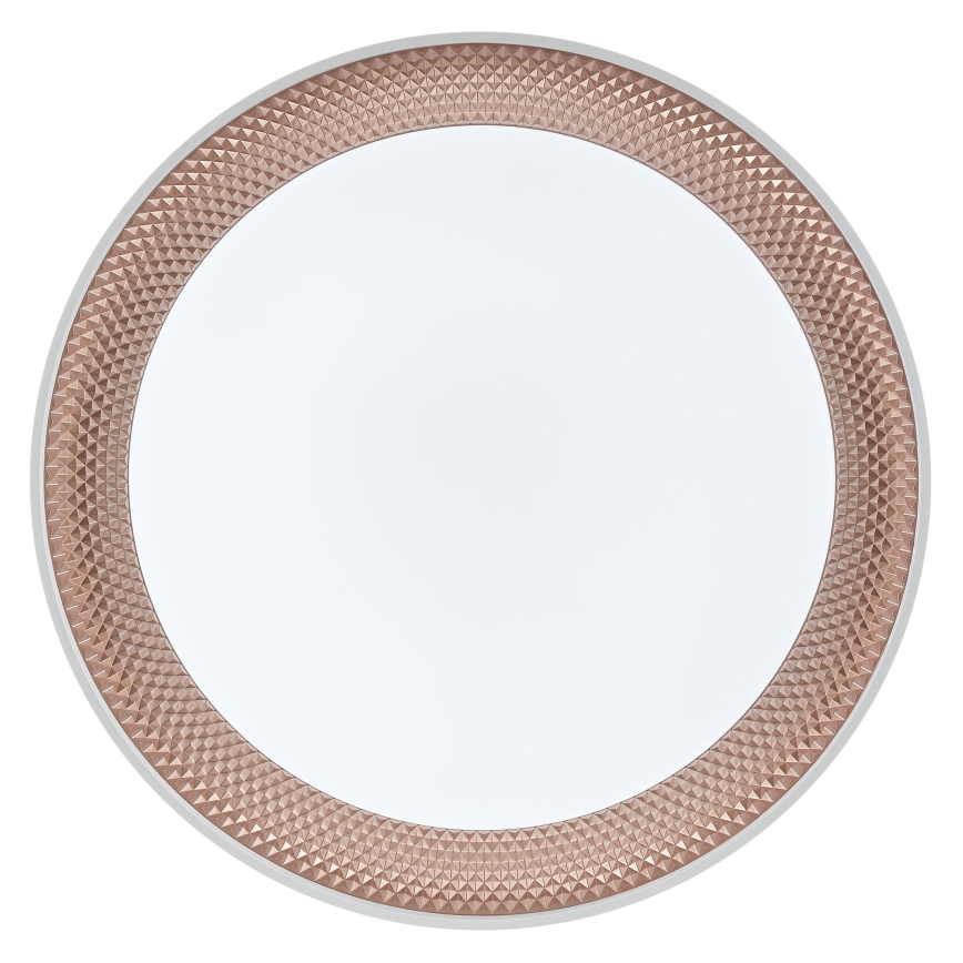 Brilliant - Plafoniera LED dimmerabile WALDO LED/36W/230V 3000-6500K diam. 48,5 cm bianco/oro rosa + telecomando