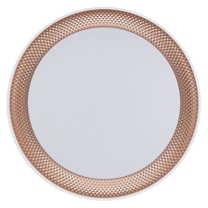 Brilliant - Plafoniera LED dimmerabile WALDO LED/36W/230V 3000-6500K diam. 48,5 cm bianco/oro rosa + telecomando