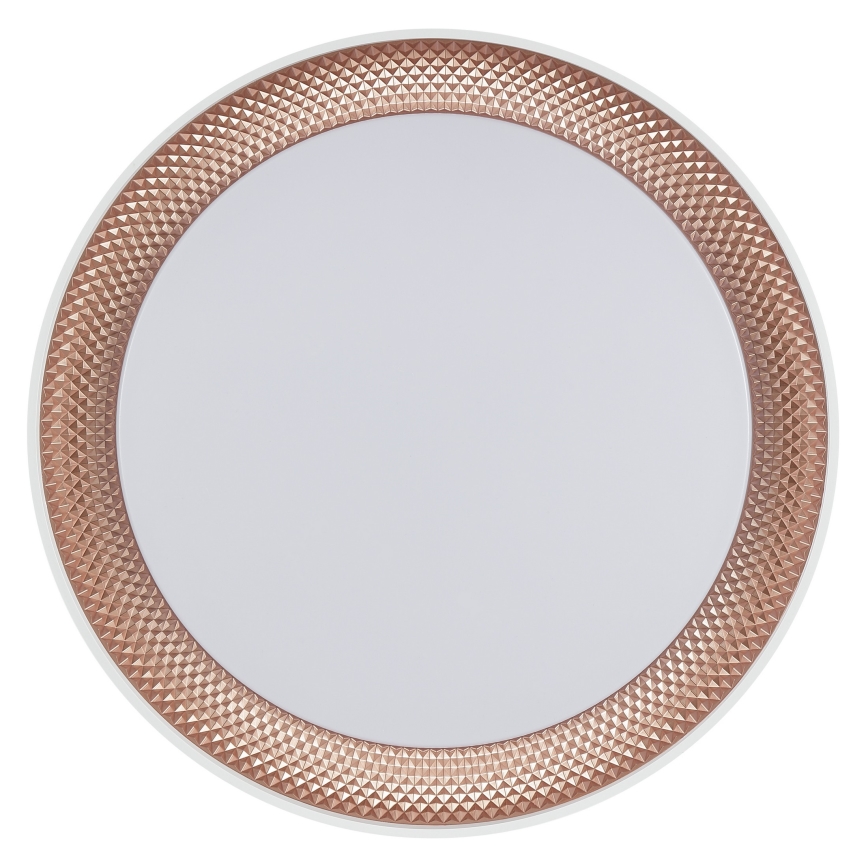 Brilliant - Plafoniera LED dimmerabile WALDO LED/36W/230V 3000-6500K diam. 48,5 cm bianco/oro rosa + telecomando