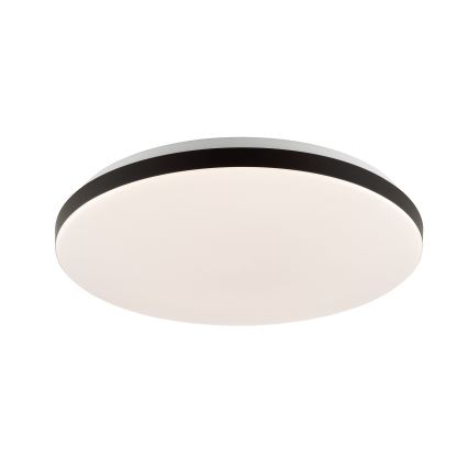 Brilliant - Plafoniera dimmerabile RGBW LIVIO LED/20W/230V 3000-6500K diametro 49 cm nero + telecomando