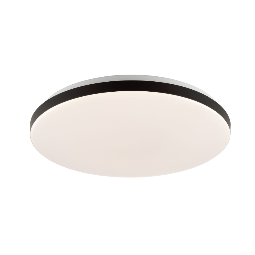 Brilliant - Plafoniera dimmerabile RGBW LIVIO LED/20W/230V 3000-6500K diametro 49 cm nero + telecomando