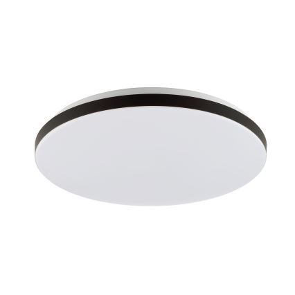 Brilliant - Plafoniera dimmerabile RGBW LIVIO LED/20W/230V 3000-6500K diametro 49 cm nero + telecomando