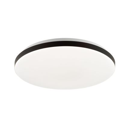 Brilliant - Plafoniera dimmerabile RGBW LIVIO LED/20W/230V 3000-6500K diametro 49 cm nero + telecomando