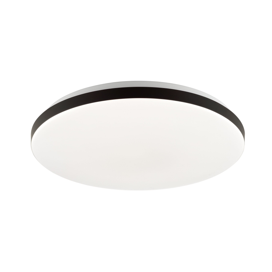 Brilliant - Plafoniera dimmerabile RGBW LIVIO LED/20W/230V 3000-6500K diametro 49 cm nero + telecomando