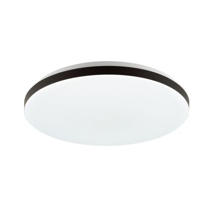 Brilliant - Plafoniera dimmerabile RGBW LIVIO LED/20W/230V 3000-6500K diametro 49 cm nero + telecomando