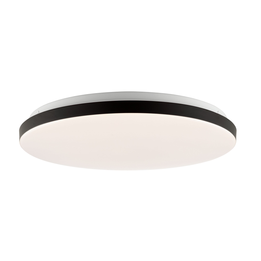Brilliant - Plafoniera dimmerabile RGBW LIVIO LED/20W/230V 3000-6500K diametro 49 cm nero + telecomando