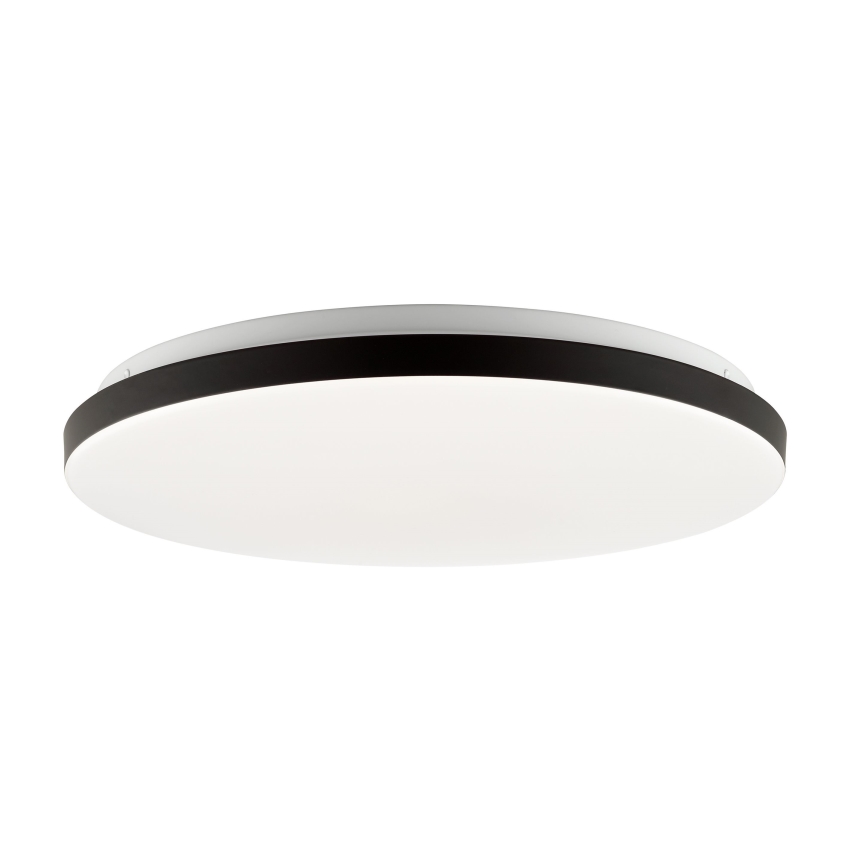 Brilliant - Plafoniera dimmerabile RGBW LIVIO LED/20W/230V 3000-6500K diametro 49 cm nero + telecomando