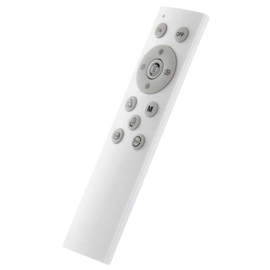 Brilliant - Plafoniera dimmerabile RGBW LIVIO LED/20W/230V 3000-6500K diametro 49 cm nero + telecomando