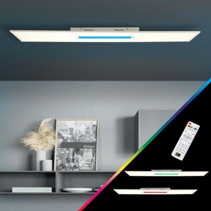 Brilliant - Plafoniera dimmerabile RGBW ODELLA LED/37W/230V 2700-6500K + telecomando