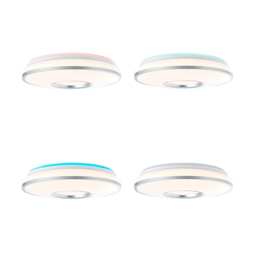 Brilliant - Plafoniera dimmerabile RGBW VISITATION LED/24W/230V 3000-6500K + telecomando