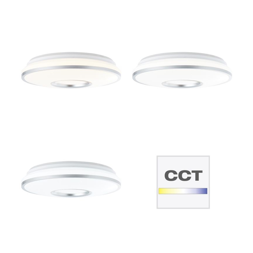 Brilliant - Plafoniera dimmerabile RGBW VISITATION LED/24W/230V 3000-6500K + telecomando
