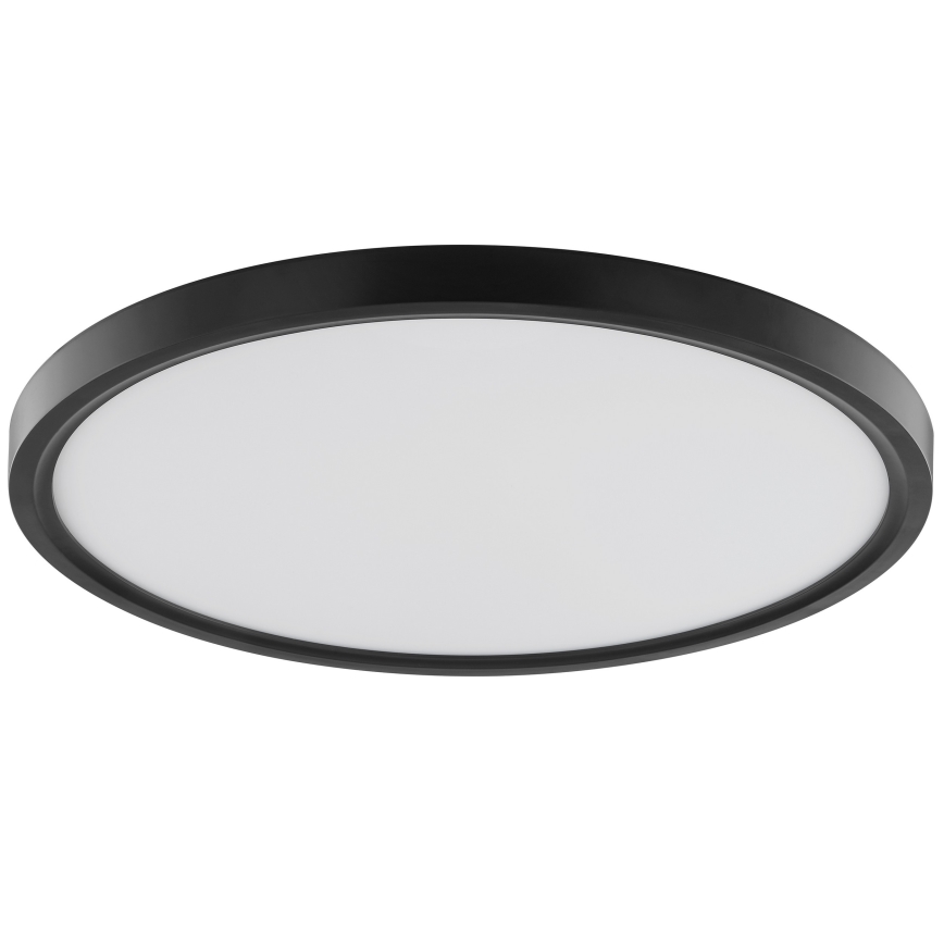 Brilliant - Plafoniera LED con sensore di movimento e sensore crepuscolare GALO LED/26W/230V Ø 40 cm nero