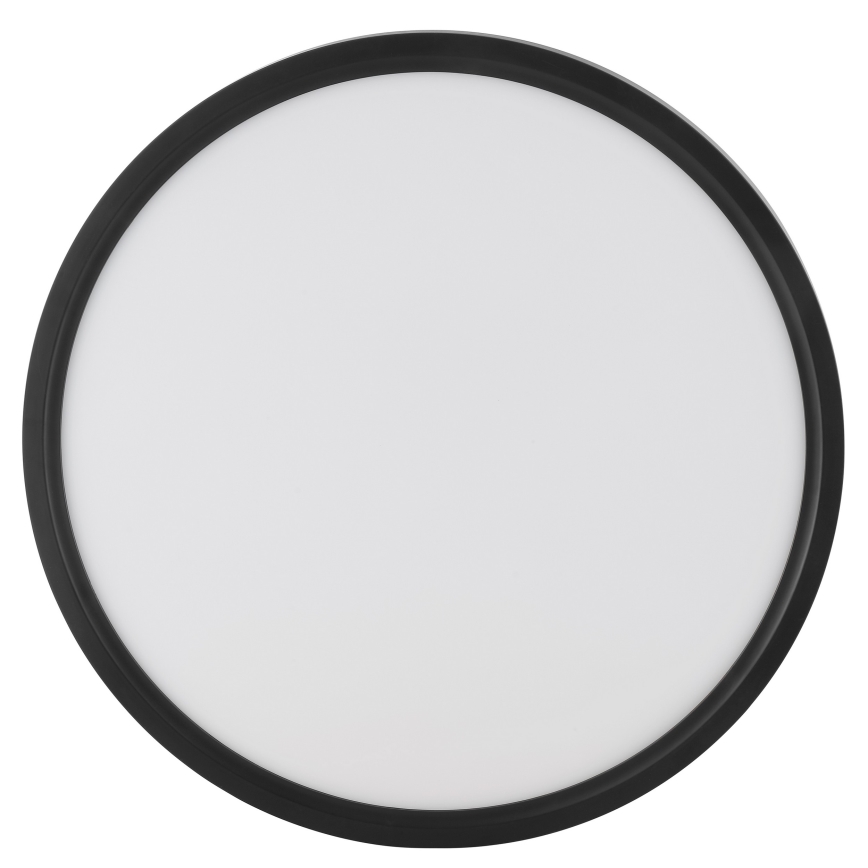 Brilliant - Plafoniera LED con sensore di movimento e sensore crepuscolare GALO LED/26W/230V Ø 40 cm nero