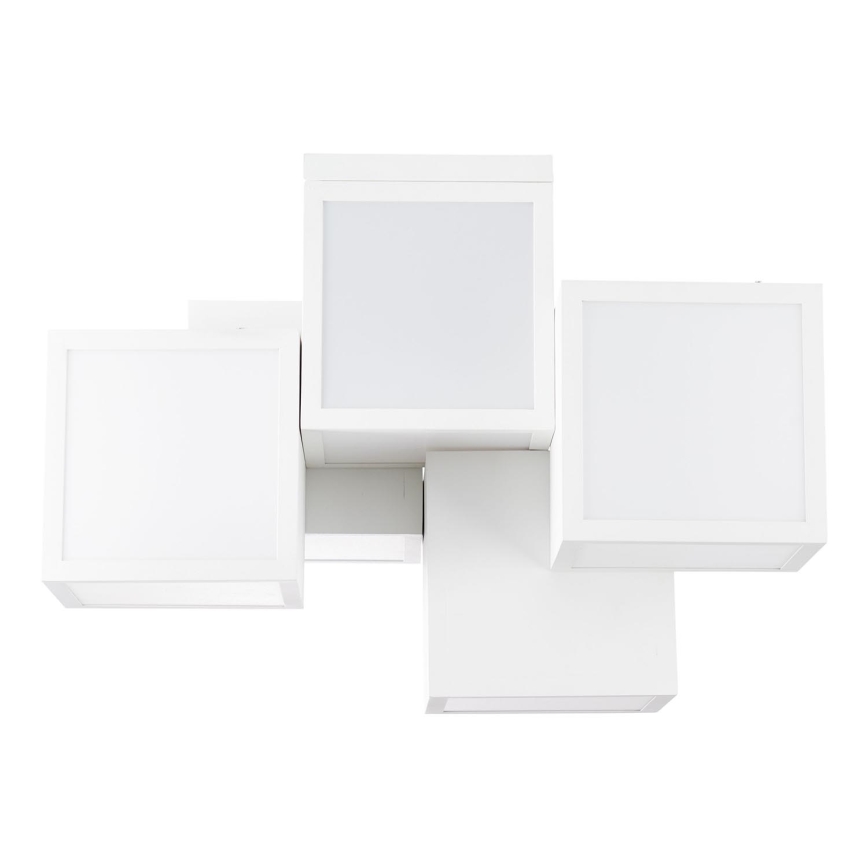 Brilliant - Plafoniera LED CUBIX 5xLED/7,6W/230V 3000K bianco
